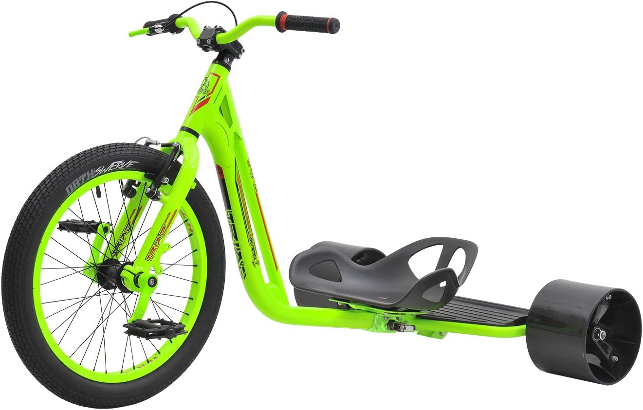 Triad Lantern 2 Drift Trik Sports Leisure Synthetic Material Drift Trikes Bikes Luminous Green