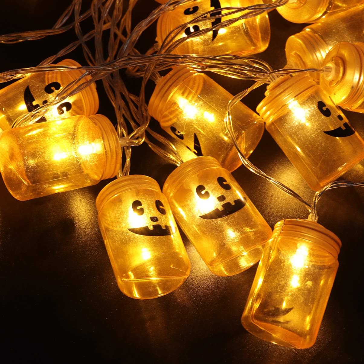 Garneck Guirnalda de Luces con temática de Halloween, 20