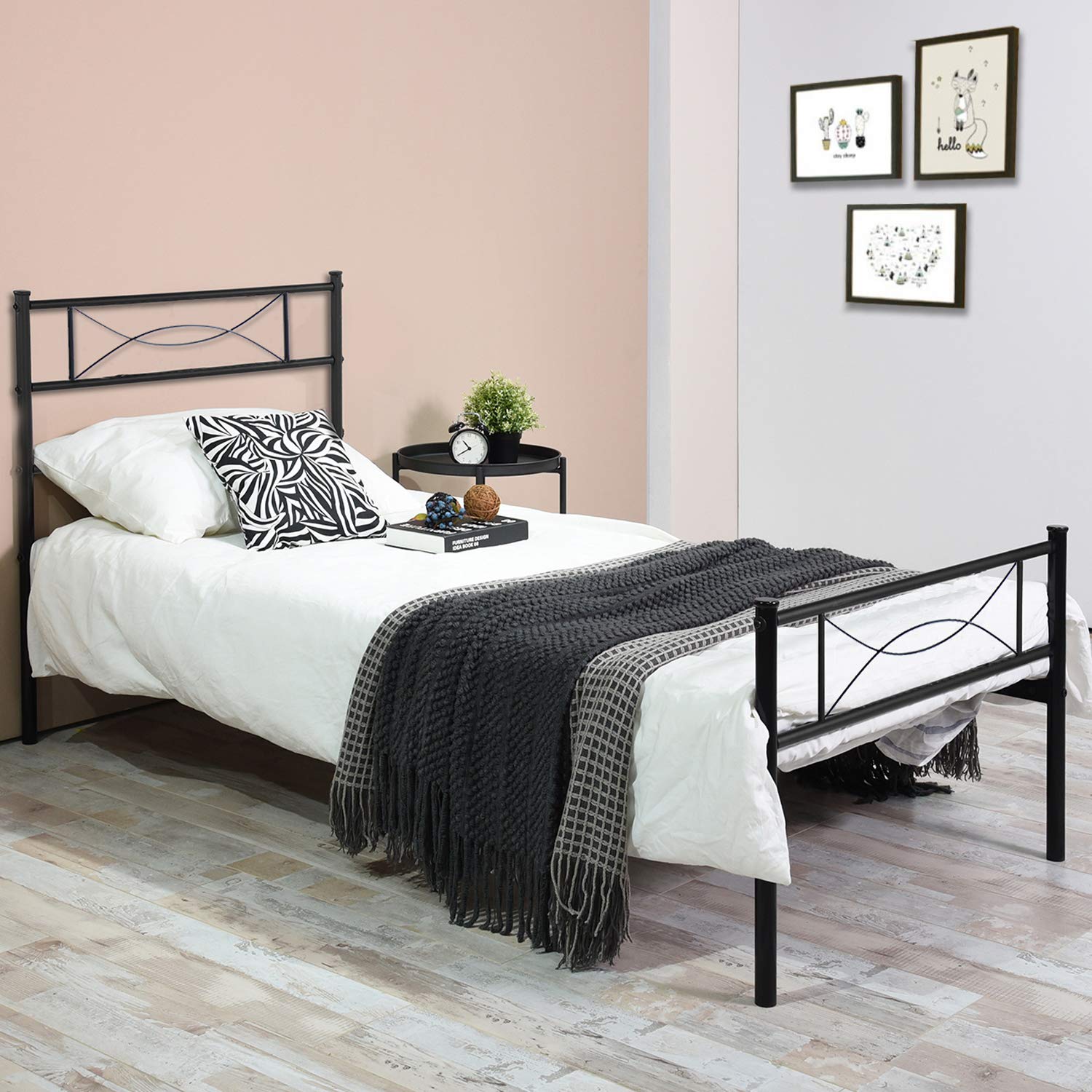 Best 18 inch heavy duty steel bed frame
