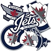 Desert Cactus Winnipeg Jets Sticker Team NHL National Hockey League Vinyl Decal Laptop Water Bottle Car Scrapbook (Type 2-3)