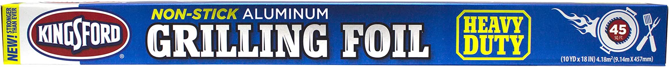 Amazon Com Kingsford Bb0332pcs5 Aluminum 45 Square Feet Heavy Duty Grilling Foil Home Kitchen