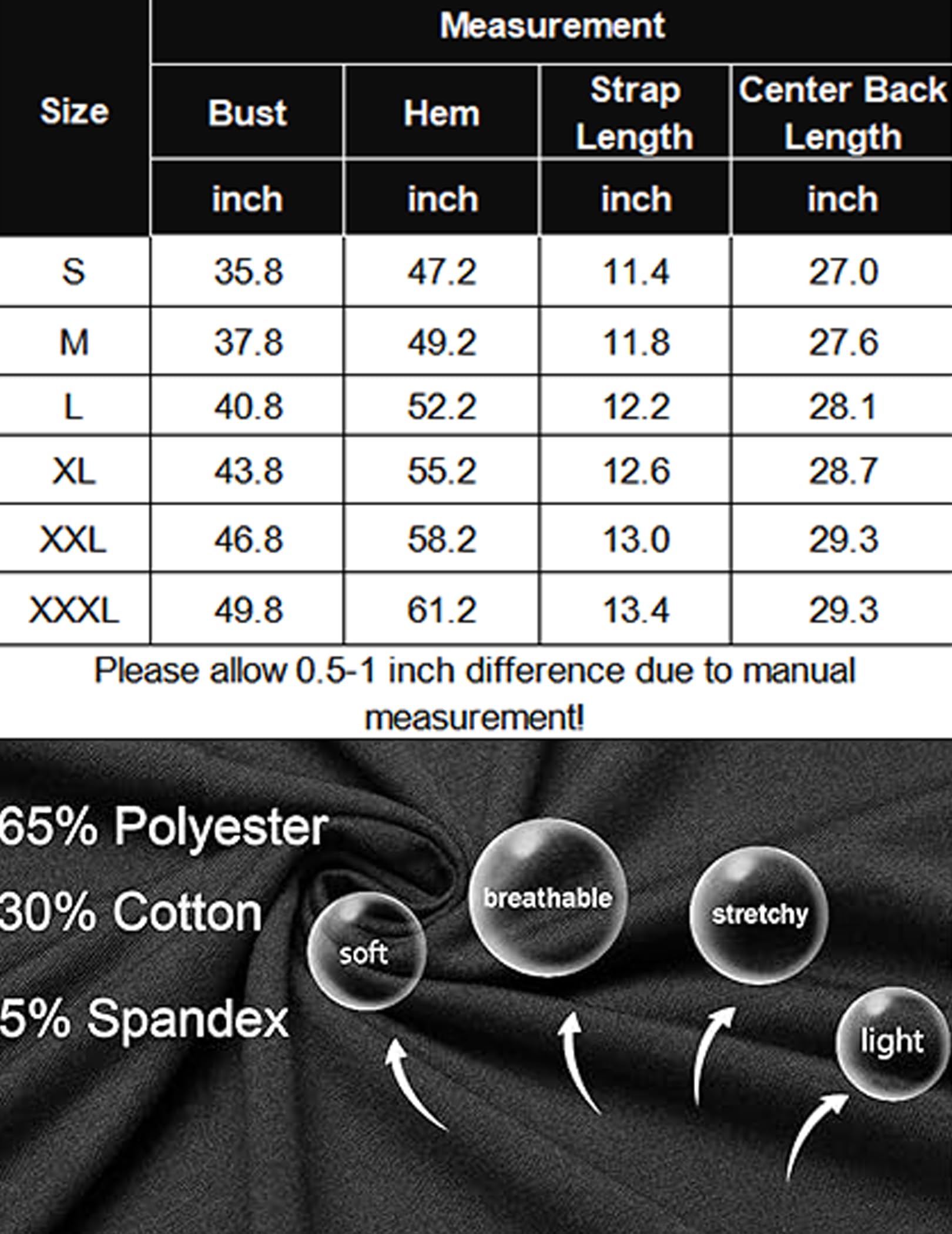 Ekouaer Nighty for Women Sleeveless Nightgown Patch Pockets Night Dress Full Silp Pajama Dress Lounge Dress with Pockets Black，S