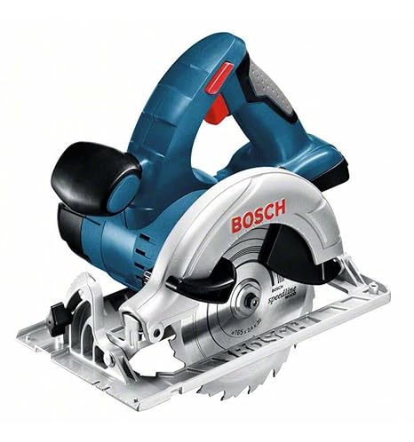 Bosch Professional 060166H00A GKS 18 V-LI Kreiss ge, 2 x 5,0 Ah Akku, Schnellladeger t, Parallelanschlag, L-BOXX (18V, Schnit