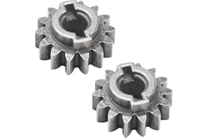 EZYPAK 2 Pack 532403849 Pinion Gear (14T) Compatible with Husqvarna, Craftsman, Poulan, Poulan Pro, AYP HU725F, HU700F 5521 CHV, 65021 CHV, 65021 ES and More - Replace 403849
