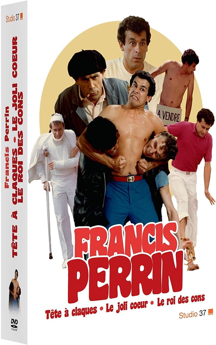 Francis Perrin Films Et Programmes Tv Francis Perrin-Coffret-Têtes à claques + Le Joli Coeur + Le Roi des