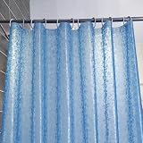 WELTRXE Shower Curtain 183x183cm Clear EVA Waterproof Liner with 12 Hooks view 7