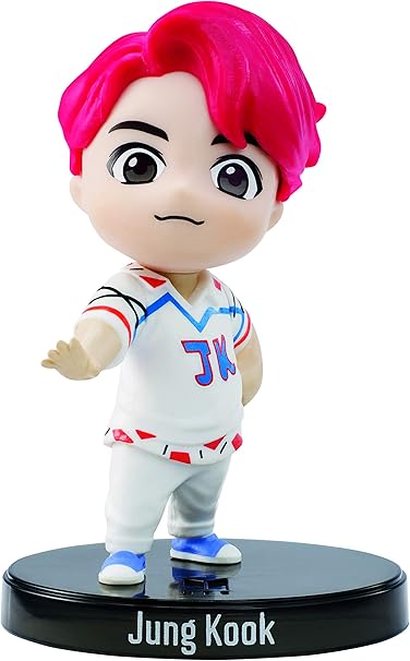 Bts X Mattel Mini Figurine Vinyl Jungkook A L Effigie Du Membre Du Groupe De K Pop Figurine Miniature A Collectionner Gkh75 Amazon Fr Jeux Et Jouets