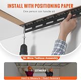 VEVOR Overhead Storage Rack 36x72 Inch Ceiling Heavy Duty Steel 550 lbs Garage view 4