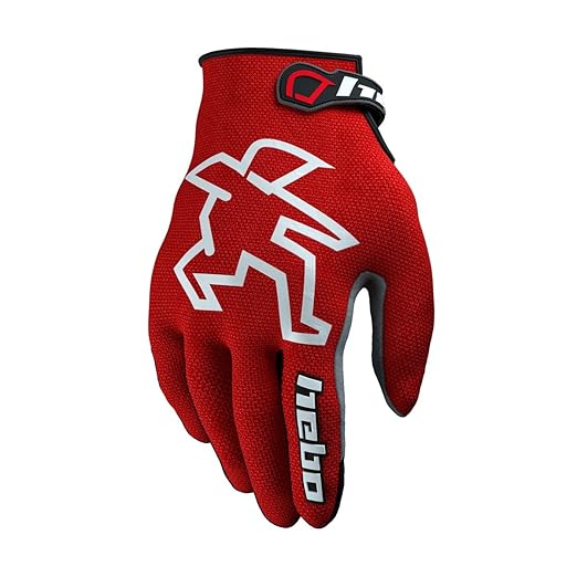 XL HEBO HE1158RXL Trial Toni BOU II Guantes Rojo