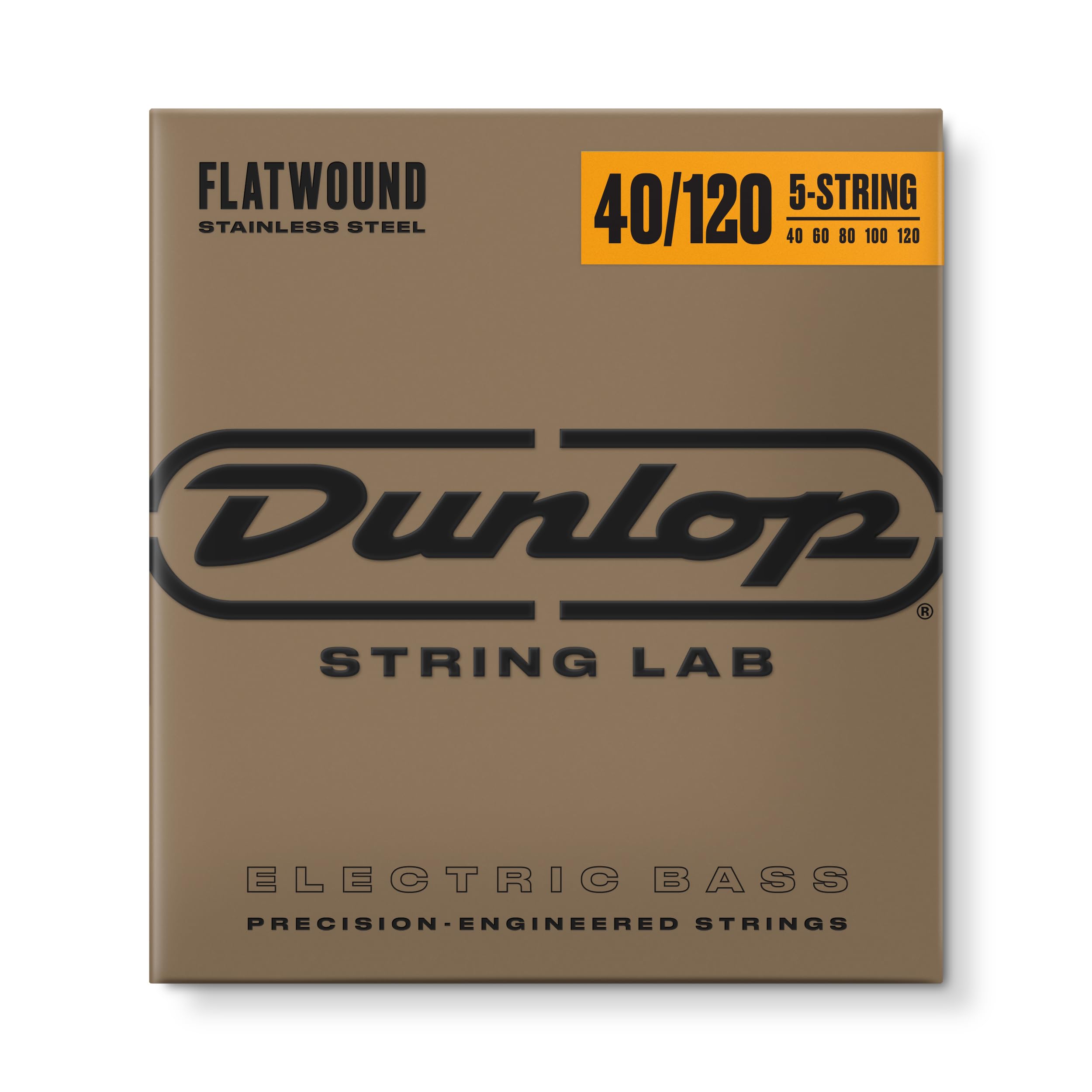 Dunlop DBFS40120 Cords Bass Fillet Plates Long Sheds 5 Cords 40-120