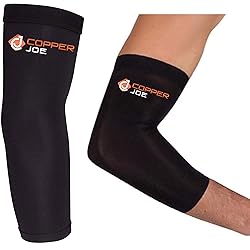 Copper Joe 2 Pack Recovery Elbow Compression Sleeve