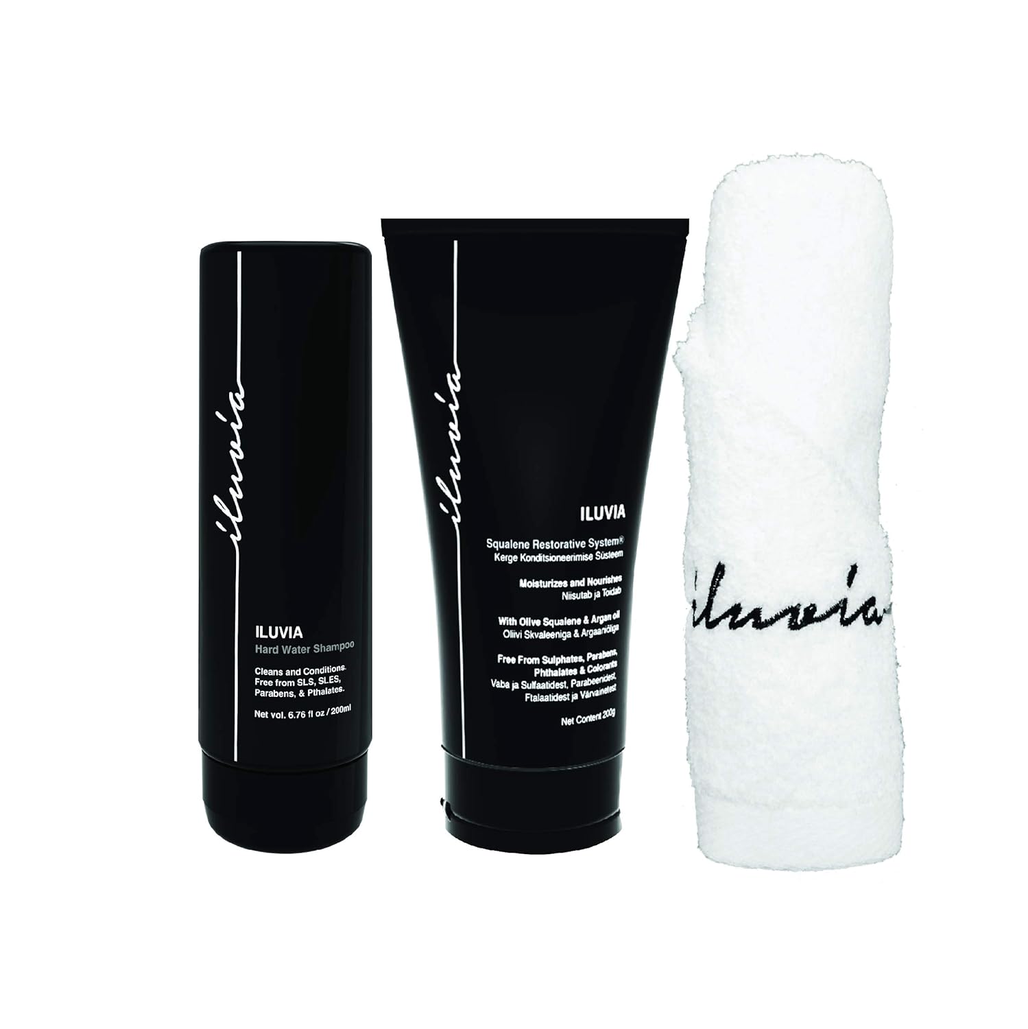 Buy Iluvia Professional Hard Water Shampoo Squalene Restorative