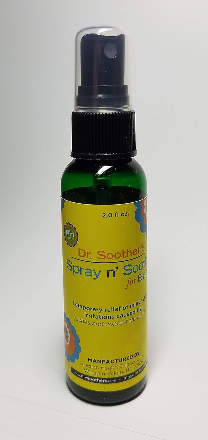Dr. Soothers Spray N Soothe - New no Contact Soothing Relief for Baby's Irritated Bottom. Alcohol Free, Paraben Free and Fragrance Free. Safe, Simple and Effective from Dr. Soothers