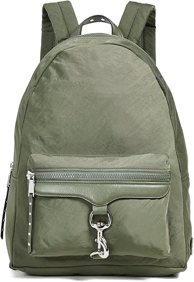 olive green backpack women's