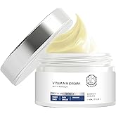 Vitamin K Cream- Moisturizing Bruise Healing Formula. Dark Spot Corrector for Bruising, Spider Veins & Broken Capillaries. Reduces Under Eye Dark Circles, Fine Lines, Puffiness, & Wrinkles.