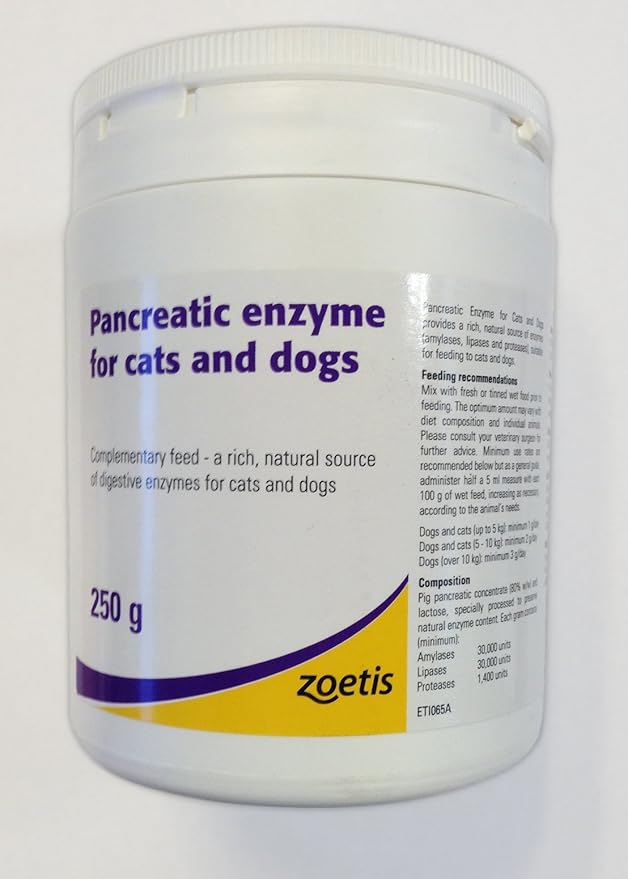 Pancreatic Enzyme For Cats & Dogs Amazon.co.uk Pet Supplies