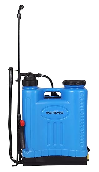 Neptune Hand Operated/Manual Knapsack/Backpack Agricultural/Garden Sprayer -16 Litre (NF-10 B)