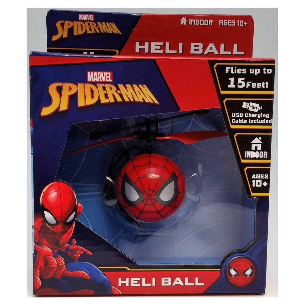 spiderman heli ball