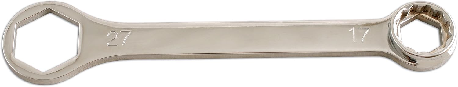 Laser 5245 Racer Axle Wrench 17mm/27mm, Silber