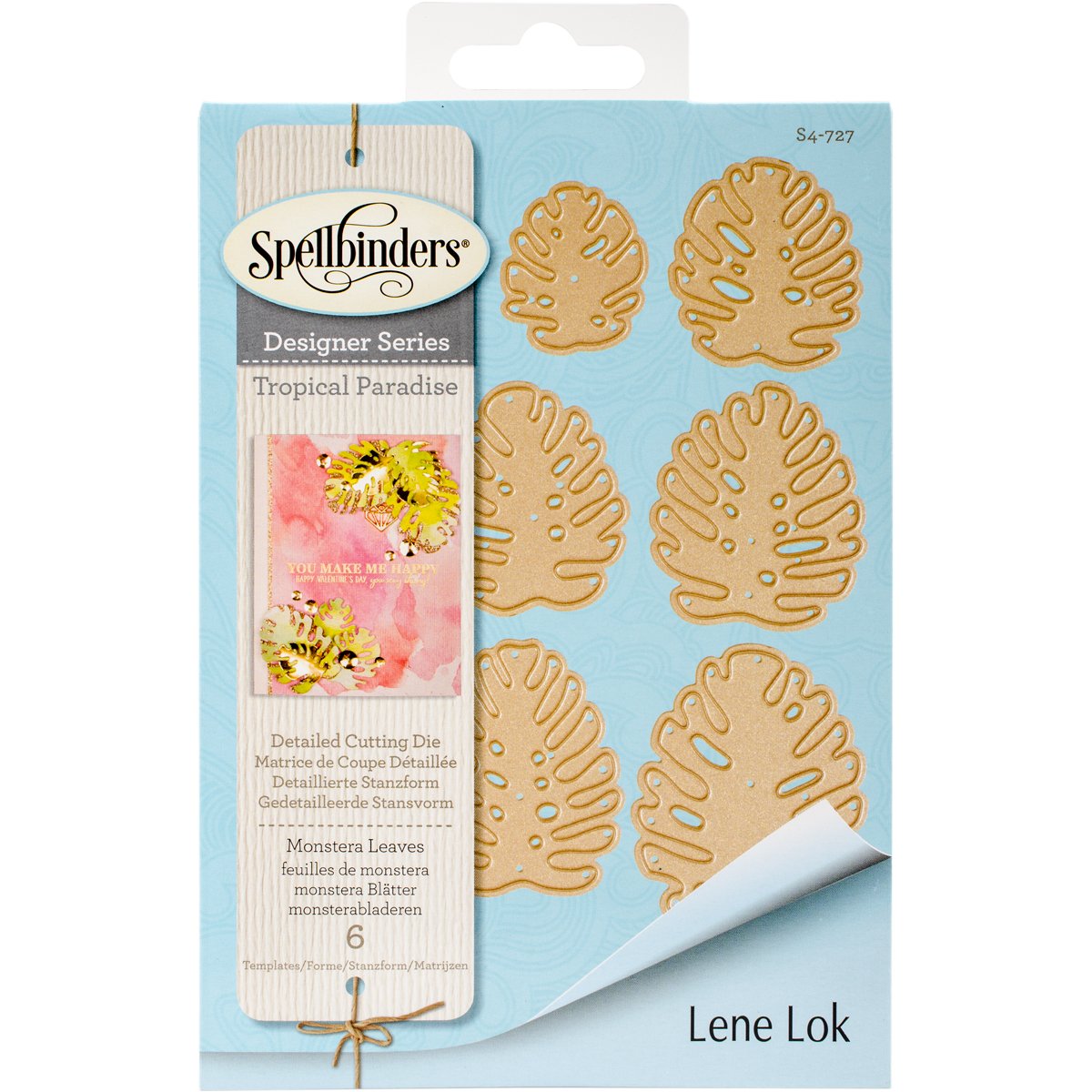 Spellbinders Shapeabilities Monstera Leaves Die, Brown