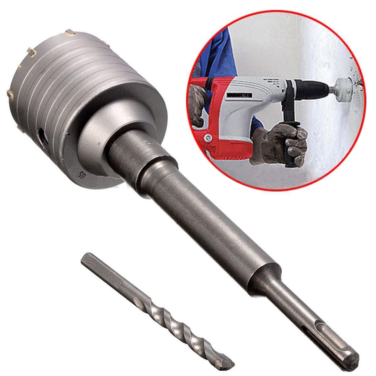 Hanperal 65mm SDS Plus Shank Hole Saw Cutter Concrete Cement Stone Wall