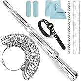 Ring Sizer Measuring Tool Ring Size Mandrel Ring Sizing Kit Ring Measurer Tool Finger Size Gauge Measurement US Sizes Include