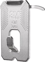 3M CLAW Picture Hooks Heavy Duty Drywall Hangers 20kg Max Weight 2 Pack No Tools view 5