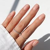 Glamnetic Press On Nails - Short Squoval, Glossy Fake Nails 30 Pc Full Kit | Statement-making press on nails in 15 sizes. She