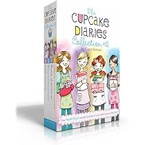 Cupcake Diaries: Baker's Dozen 13巻セット The Cupcake Diaries Collection #2 (Boxed Set): Katie, Batter Up