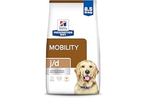 Hill's Prescription Diet j/d Joint Care Chicken Flavor Dry Dog Food, Veterinary Diet, 8.5 lb. Bag