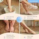 Plantifique Hydrating Foot Mask Socks 2 Pairs with Shea Butter view 5