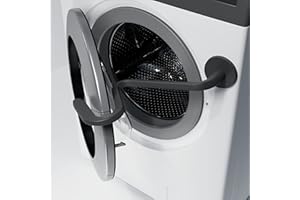 SUPERJPSOR Multifunction Laundry Door Post, Front Load Washer Door Prop Can Be Used As Air Circulation Washing Machine Door Prop, Dryer Door Prop Open Heat Dissipation, washer door stopper, ​Etc. (black)