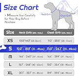 Eagloo Dog Harness Small Adjustable No Pull Reflective Blue S view 2