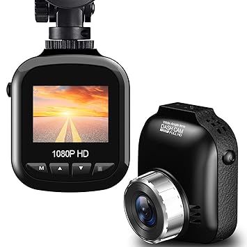 BUIEJDOG Dashcam Cámara de Coche Full HD 1080p Cámara para Coche ...