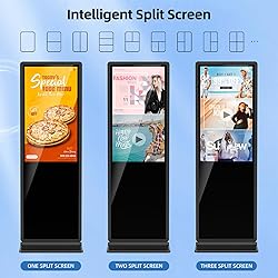 JIYANG 65 Inch Digital Signage Display,Indoor Floor
