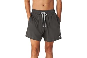 Speedo Men's Swim Trunk Short Length 16" Mesh Lined Fitness Printed Training Shorts