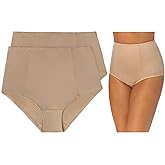 Company Ellen Tracy womens Classic Comfort Brief With Extra Tummy Hold (Pack of 2)