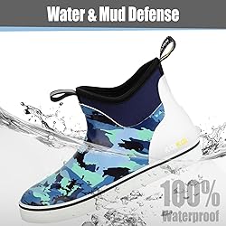 Kalkal Women's Deck Boots, Waterproof Ankle Rain