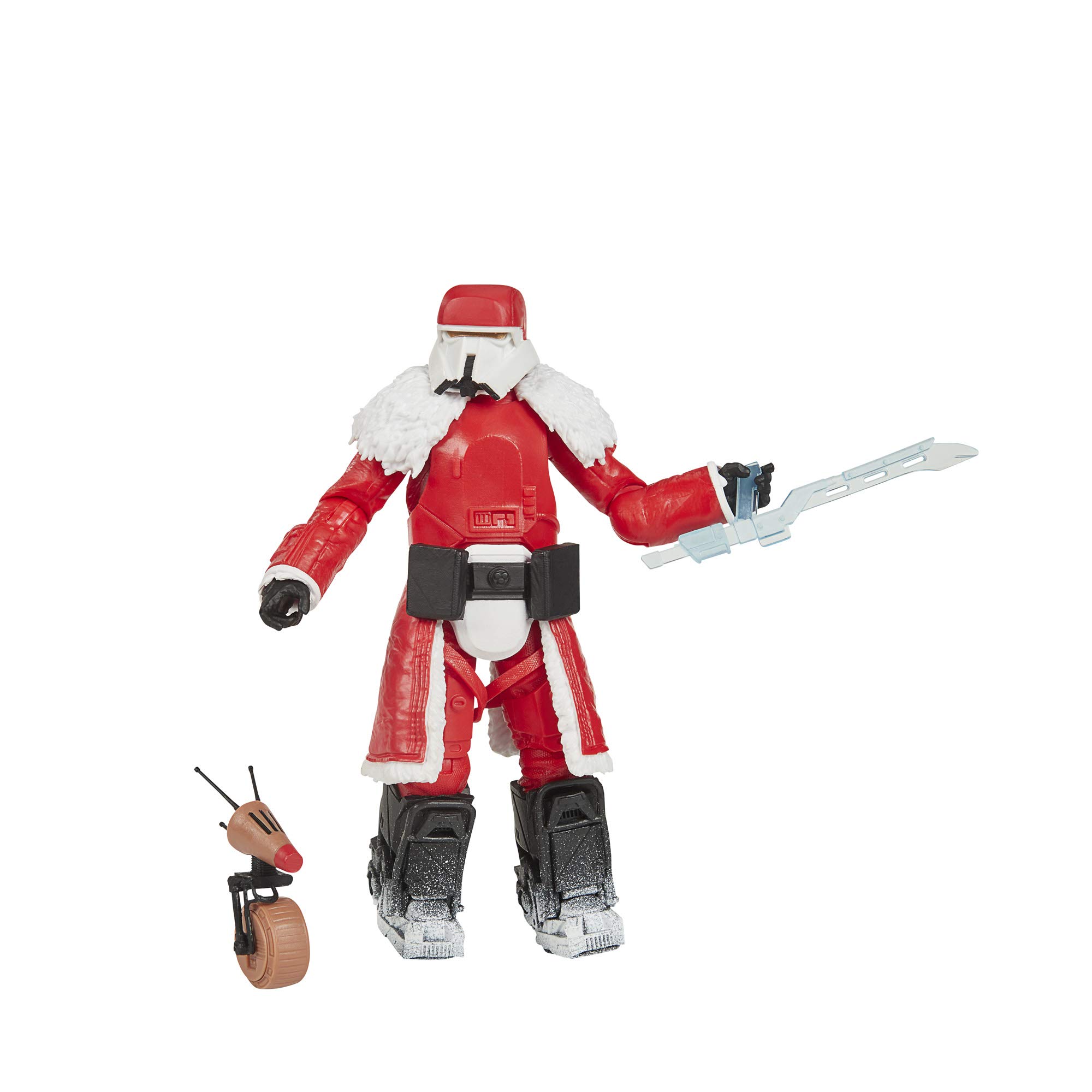Star Wars The Black Series Range Trooper (Holiday Edition) and D-O Toys, 15 cm-Scale Holiday-Themed Collectible Figures, Kids Ages 4 and Up