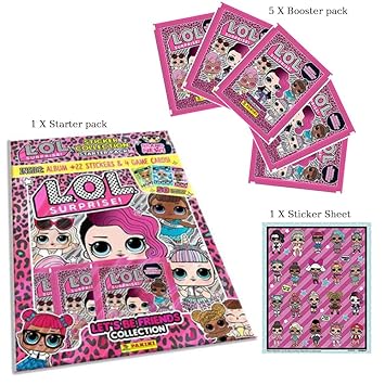 lol sticker collection starter pack