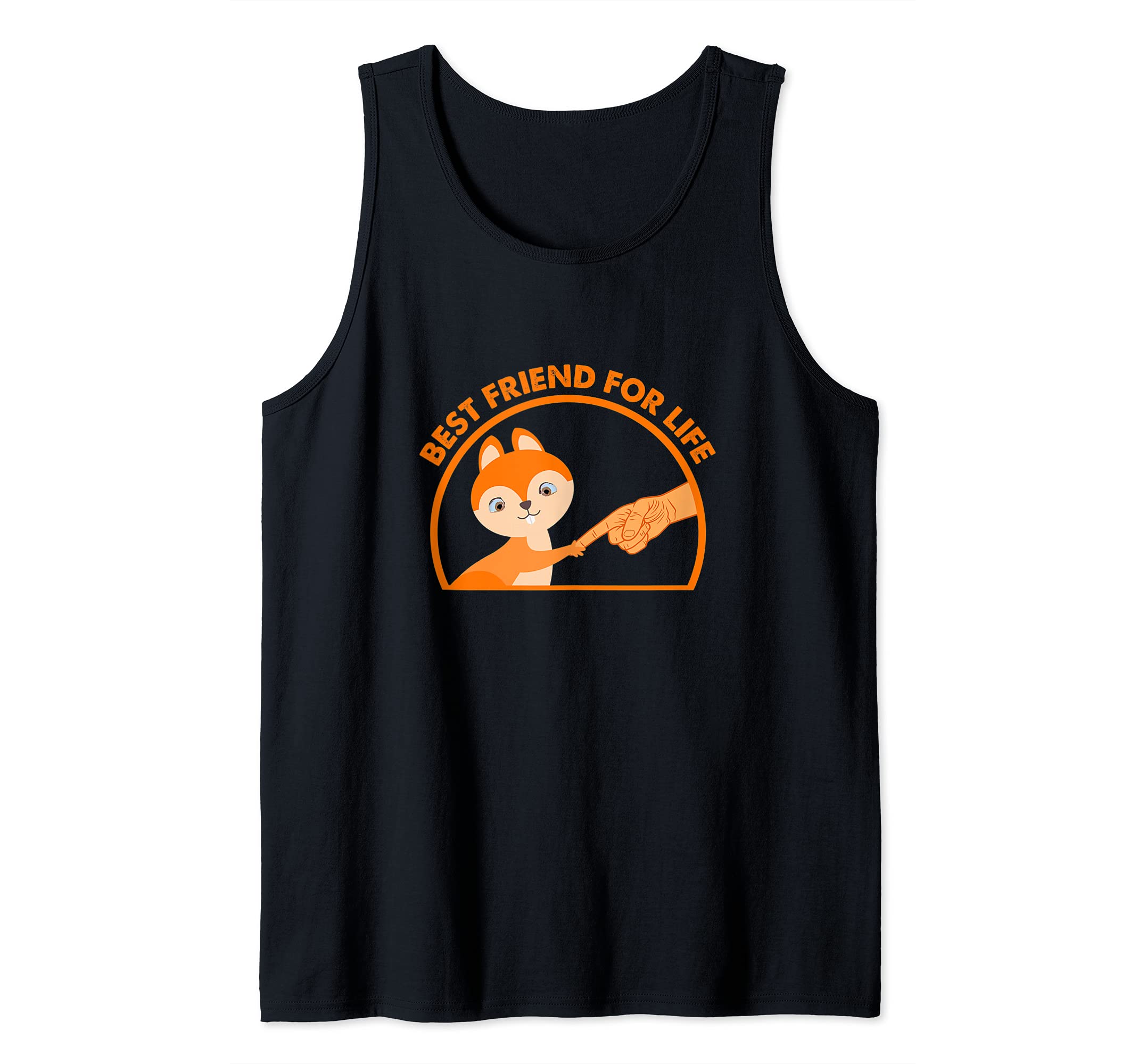 Squirrel Best Friend For Life Squirrel Lovers & Enthusiasts Tank Top