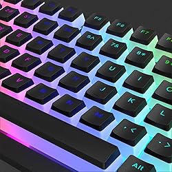 Womier Pudding Keycaps, PBT Shine Through Keycaps