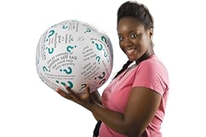 S&S Worldwide Toss 'n Talk-About Addiction Soccer Ball