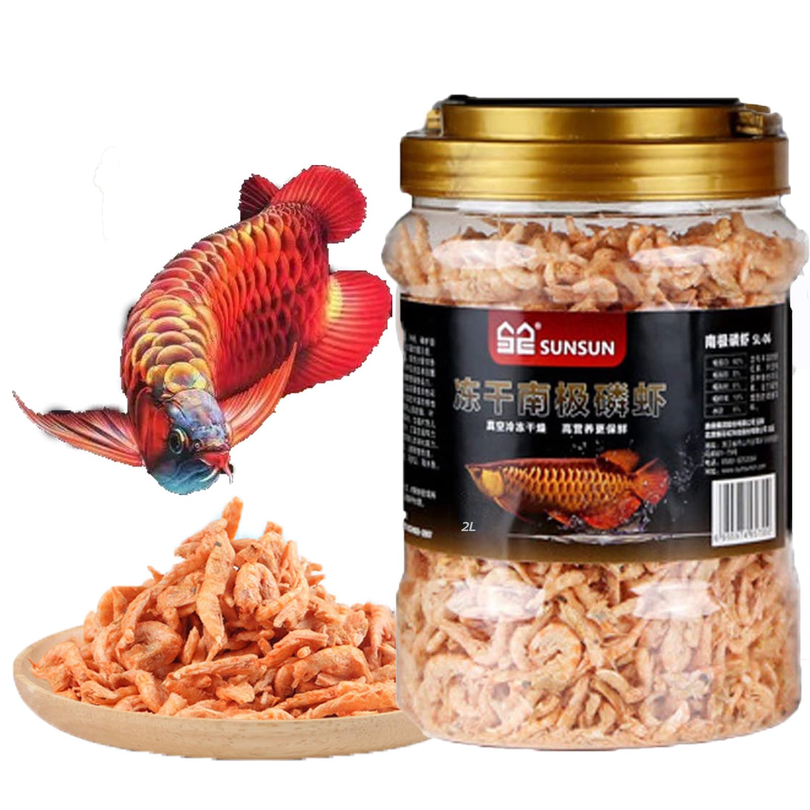 Mua OsAtNb River Shrimp Dried Shrimp Tropical Fish Frozen River Shrimp Reptile Bait Frozen Dried