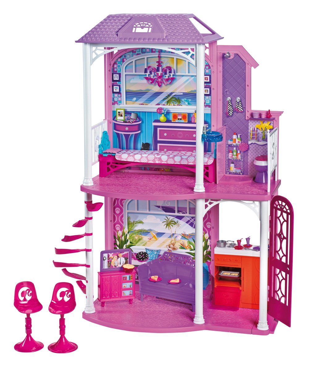 Barbie 2-Storey Beach House- Buy Online 