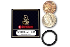 Hat Trick Magic - Coin Illusions for Beginners, Intermediate, Professional Illusionist - Vanishing, Teleporting, Transforming