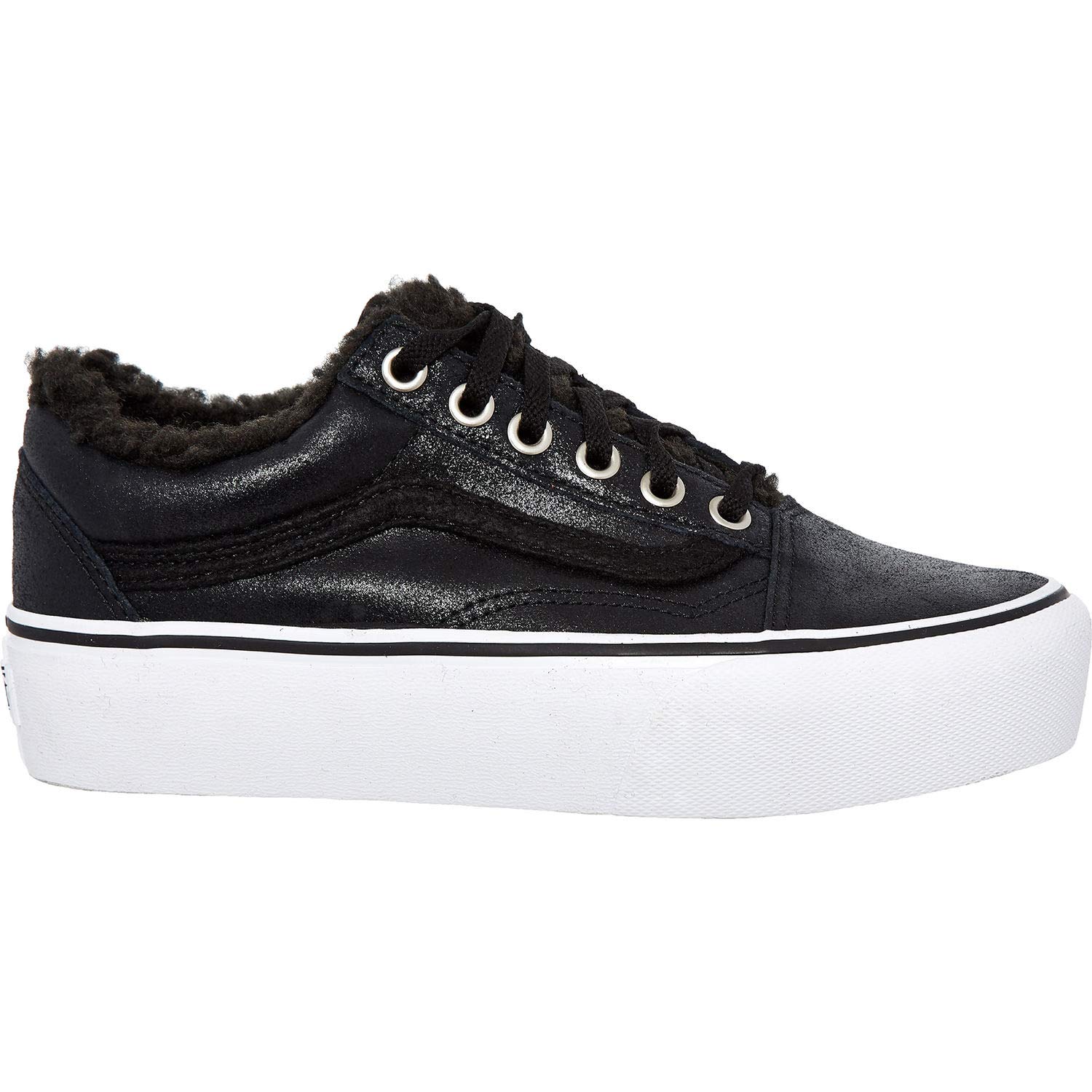 vans old skool platform leather