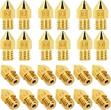 LUTER MK8 Nozzles 24PCS Brass 3D Printer Extruder Set 0.2-1.0mm w/ Box CR-10 view 2