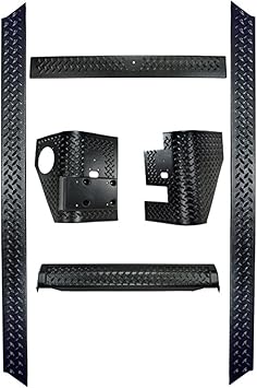 Jeep Wrangler Rugged Ridge Body Armor Guard Kit 5 Pieces Black 2007 2017 Jk Review Install Youtube