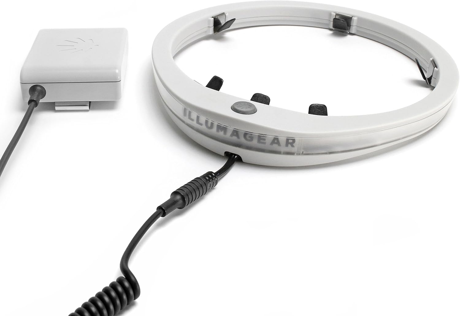 The Halo Light Personal Active Safety System Rechargeable Hard Hat